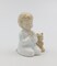 Ceramic Praying Boy Figurine, Religious Décor, Religious Gift, Church Décor, Baptism Gift